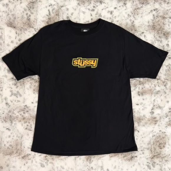🆕 2/$50 NWOT Stussy | Y2K Vintage Logo Tee | Small - Picture 4 of 7